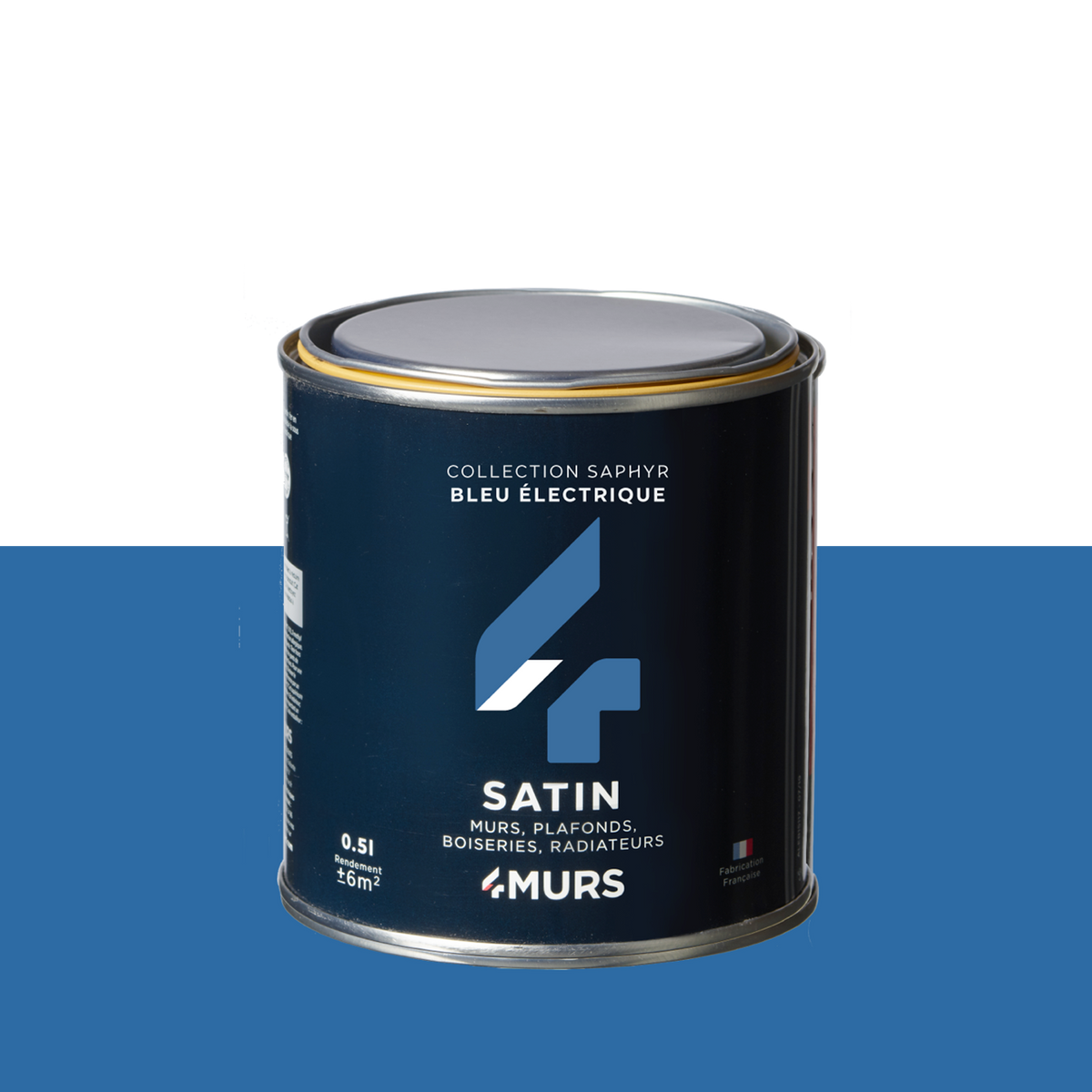 SAPHYR Peinture Saphyr Bleu électrique Satiné 0,5L