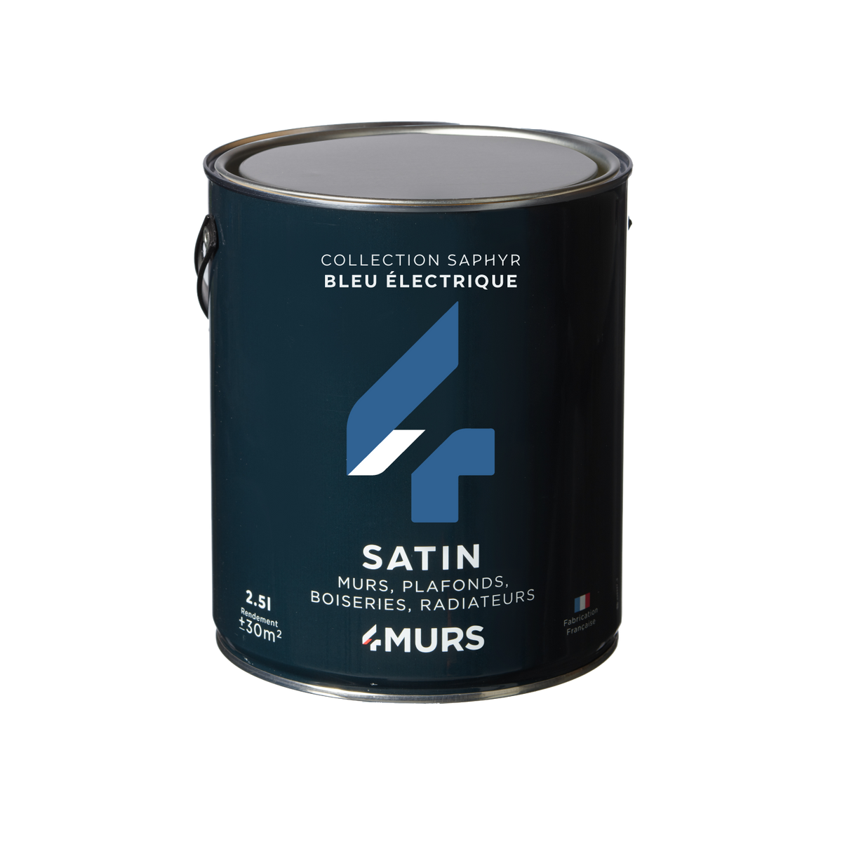 SAPHYR Peinture Saphyr Bleu électrique Satiné 2,5L