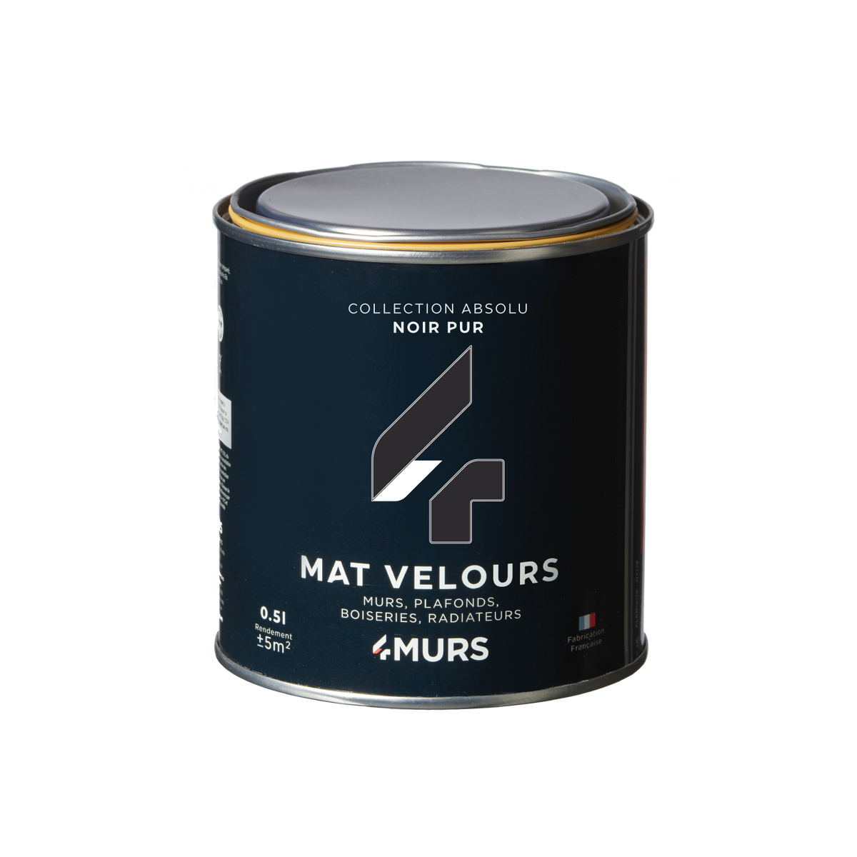 ABSOLU Peinture Absolu Noir Mat 0,5L