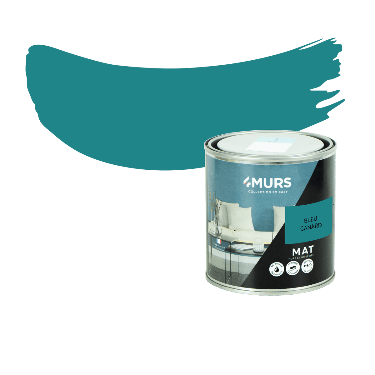 SO EASY Peinture So easy Bleu canard Mat  2,5L