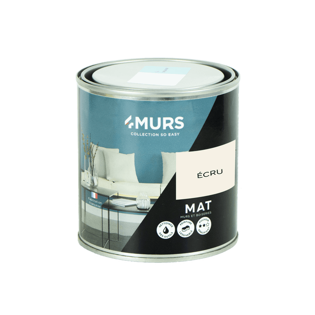 So Easy Peinture Multi-supports Peinture écru 2,5 L