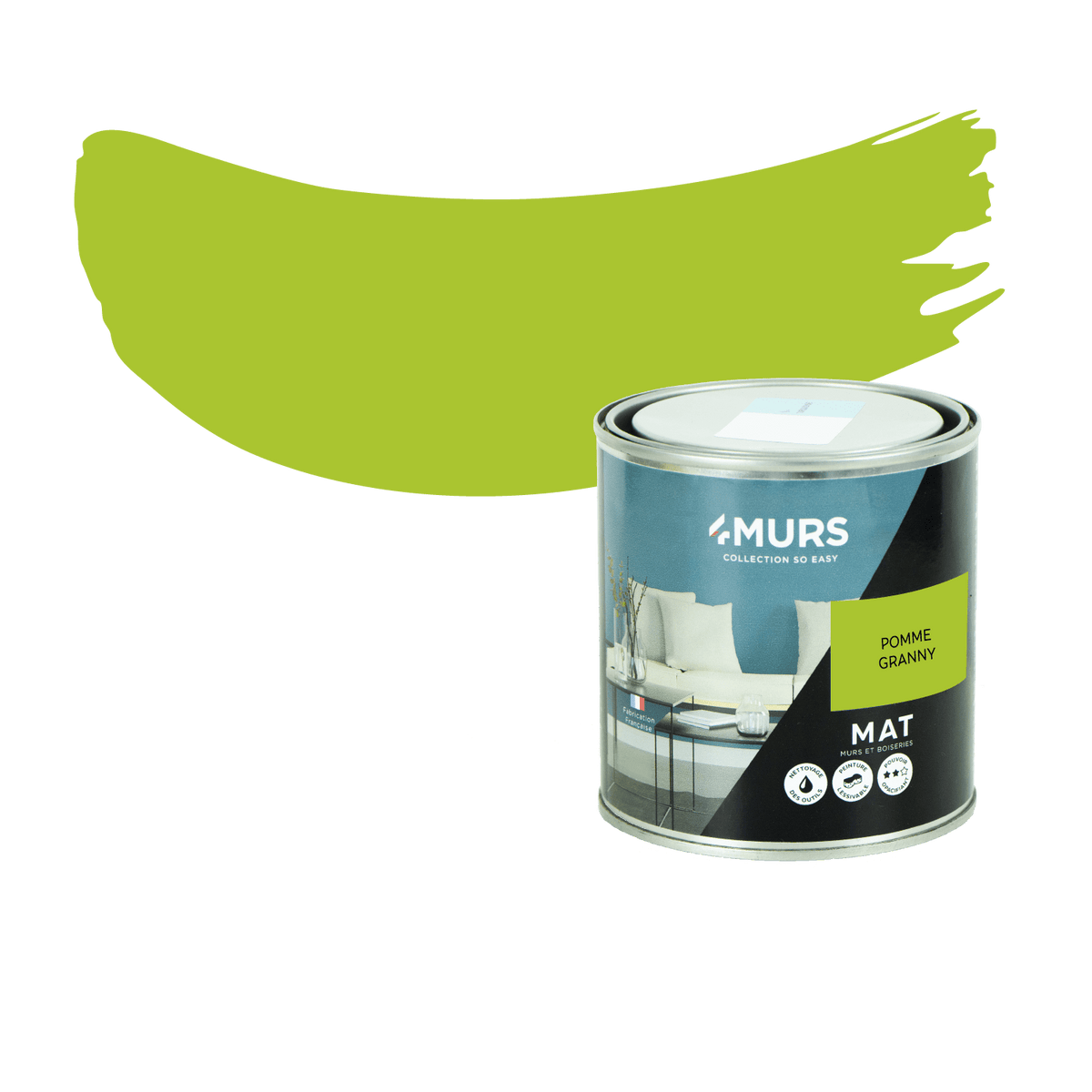 SO EASY Peinture So easy Pomme granny Mat  2,5L