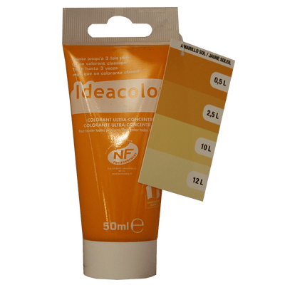 RICHARD Peinture Colorant Jaune soleil 0,05L