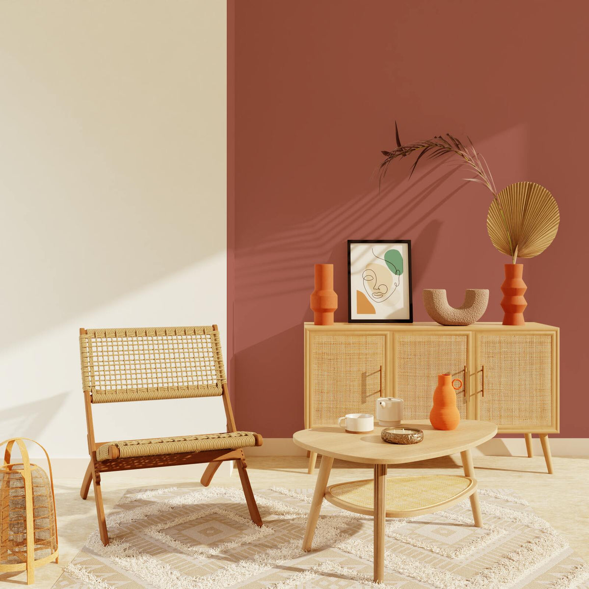 SAPHYR Peinture Saphyr Terracotta Satiné 0,5L