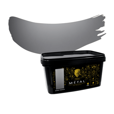 RICHARD Peinture Metal Plume d'argent Satiné 2L