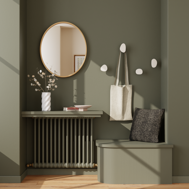 Saphyr Peinture Finition Peinture kaki Satiné 0,5 L