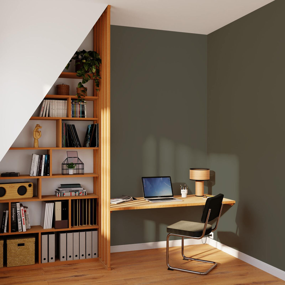 SAPHYR Peinture Saphyr Kaki Satiné 2,5L