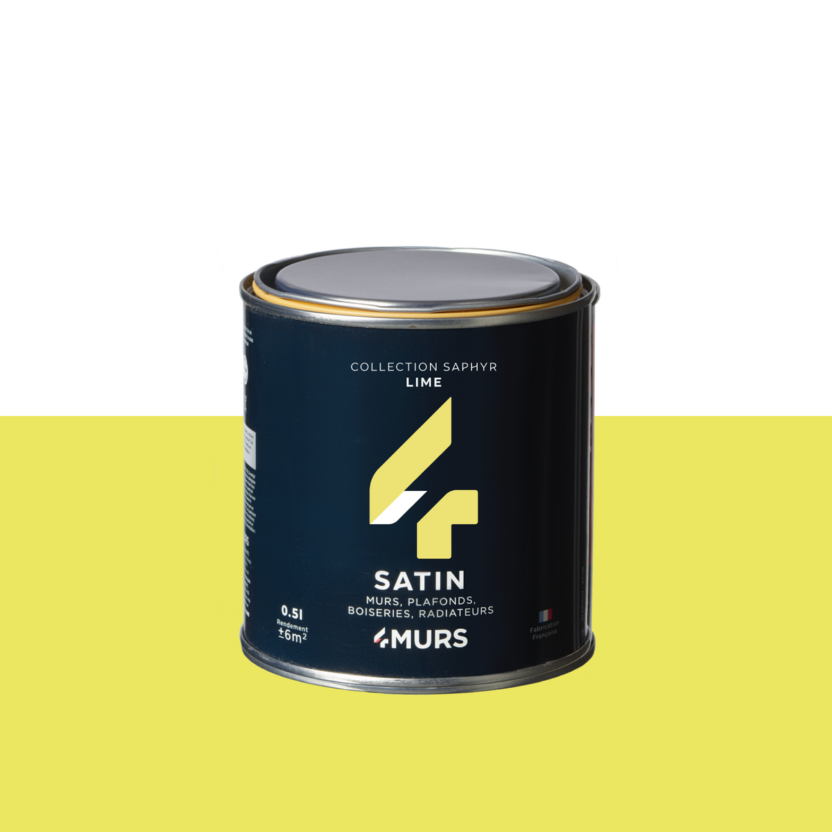 SAPHYR Peinture Saphyr Lime Satiné 0,5L