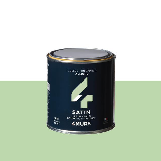 Saphyr Peinture Finition Peinture almond Satiné 0,5 L
