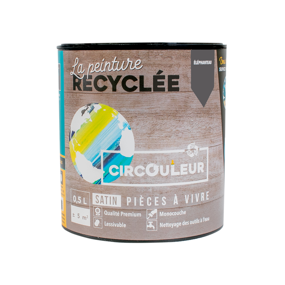 CIRCOULEUR Peinture Circouleur Éléphanteau Satiné 0,5L