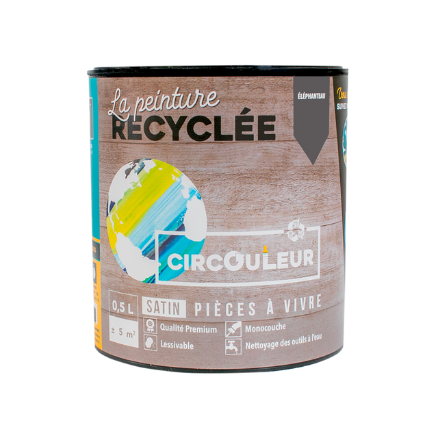 CIRCOULEUR Peinture Peinture éléphanteau Satiné 0,5 L