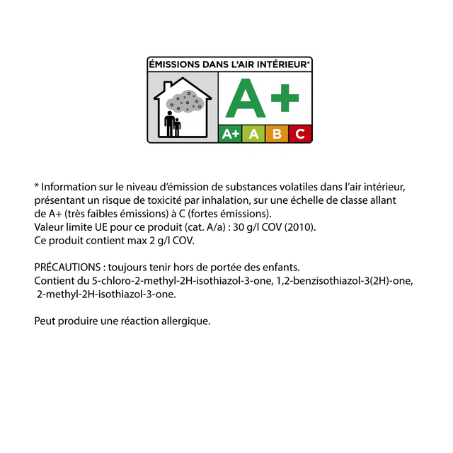 CIRCOULEUR Peinture Peinture eucalyptus Satiné 0,5 L