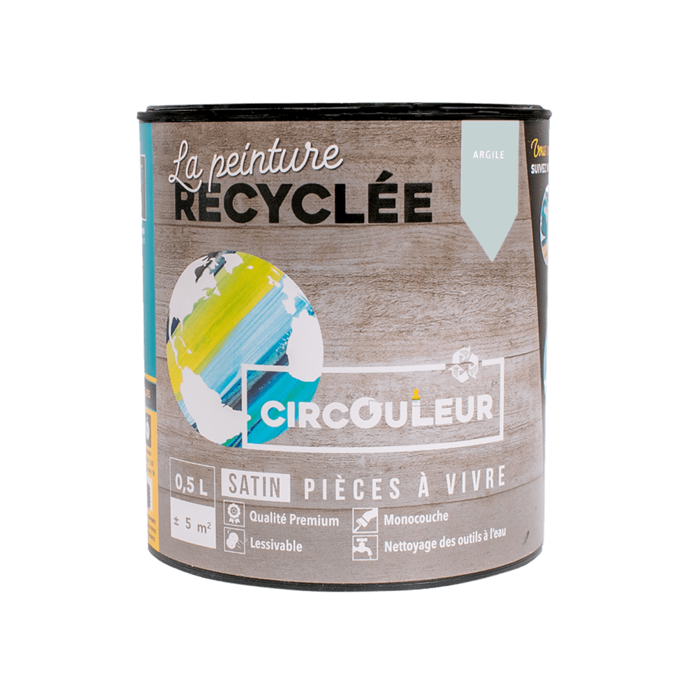 CIRCOULEUR Peinture Circouleur Argile Satiné 0,5L