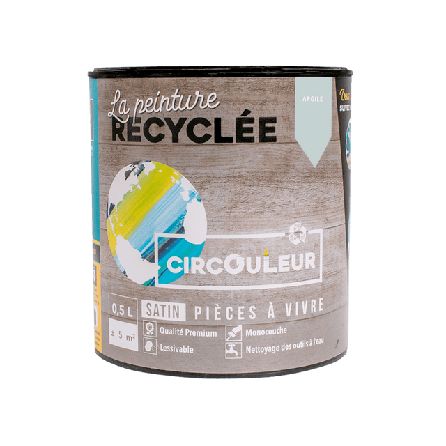 CIRCOULEUR Peinture Peinture argile Satiné 0,5 L
