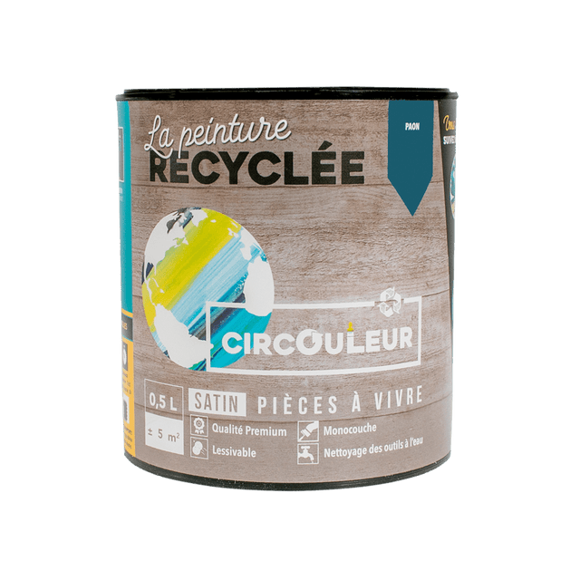 CIRCOULEUR Peinture Peinture paon Satiné 0,5 L