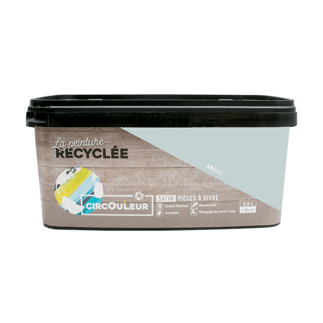CIRCOULEUR Peinture Peinture argile Satiné 2,5 L