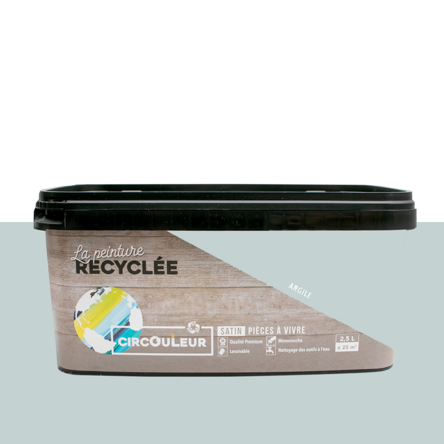 CIRCOULEUR Peinture Peinture argile Satiné 2,5 L