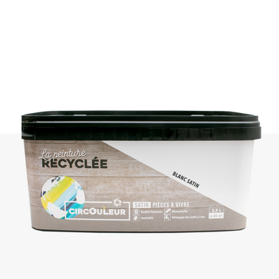 CIRCOULEUR Peinture Circouleur Blanc Satiné 2,5L