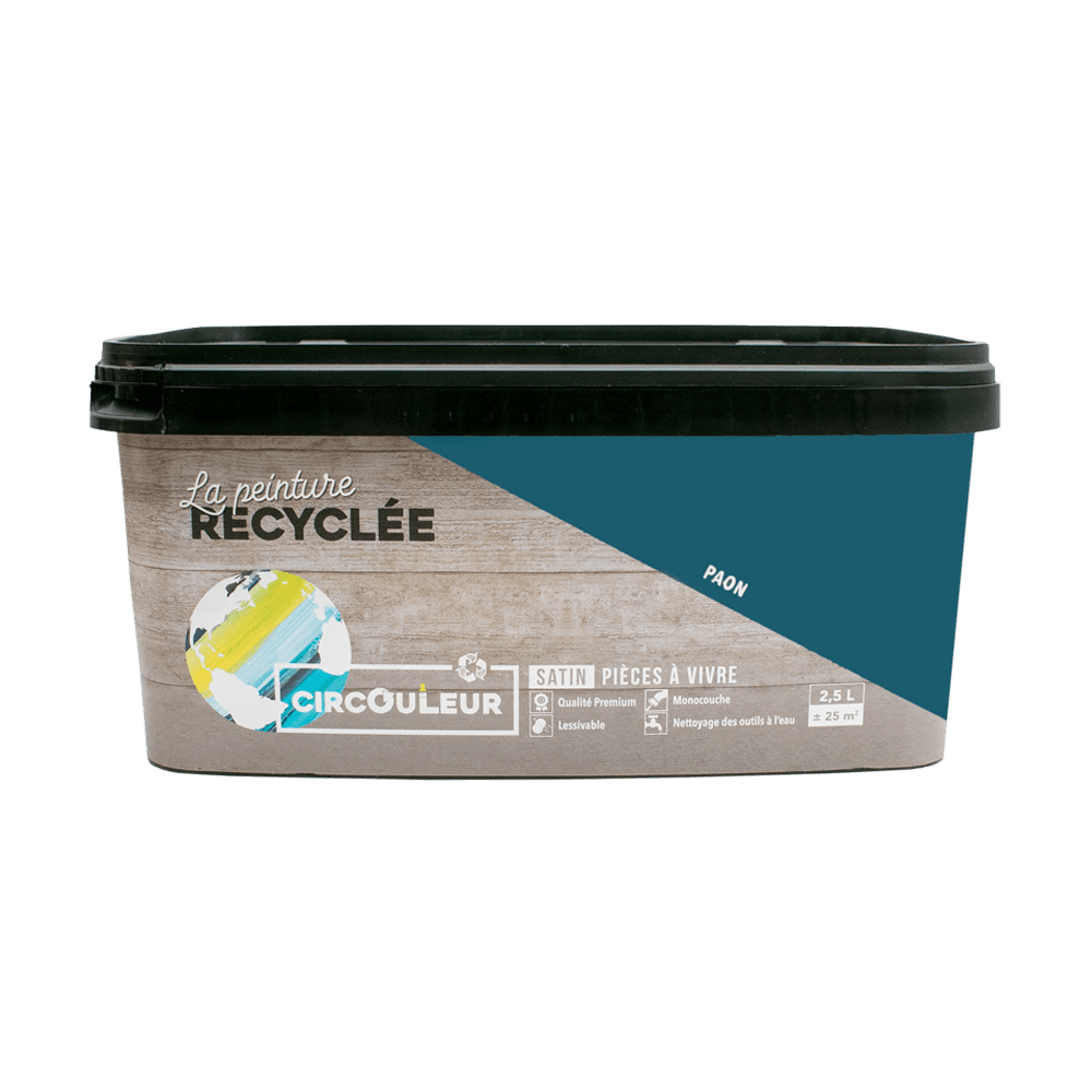 CIRCOULEUR Peinture Circouleur Paon Satiné 2,5L