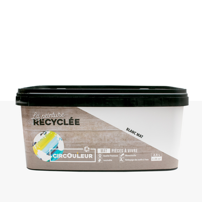 CIRCOULEUR Peinture Circouleur Blanc Mat 2,5L