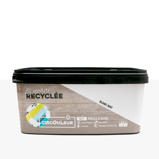 CIRCOULEUR Peinture Peinture blanc Mat 2,5 L