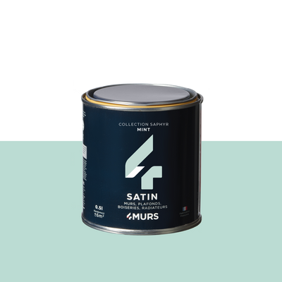 SAPHYR Peinture Saphyr Mint Satiné 0,5L