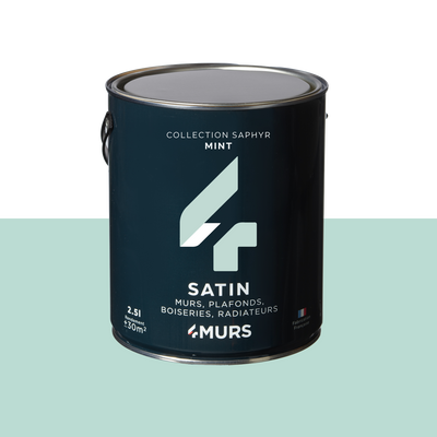 SAPHYR Peinture Saphyr Mint Satiné 2,5L