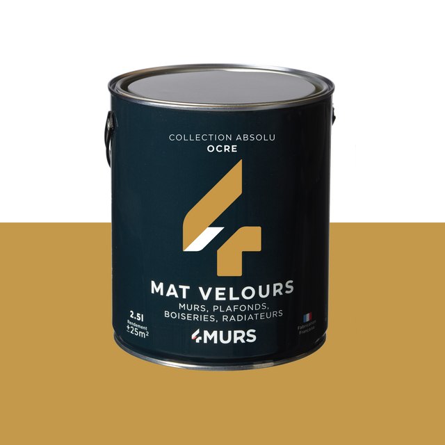Absolu Peinture Multi-supports Peinture ocre 2,5 L