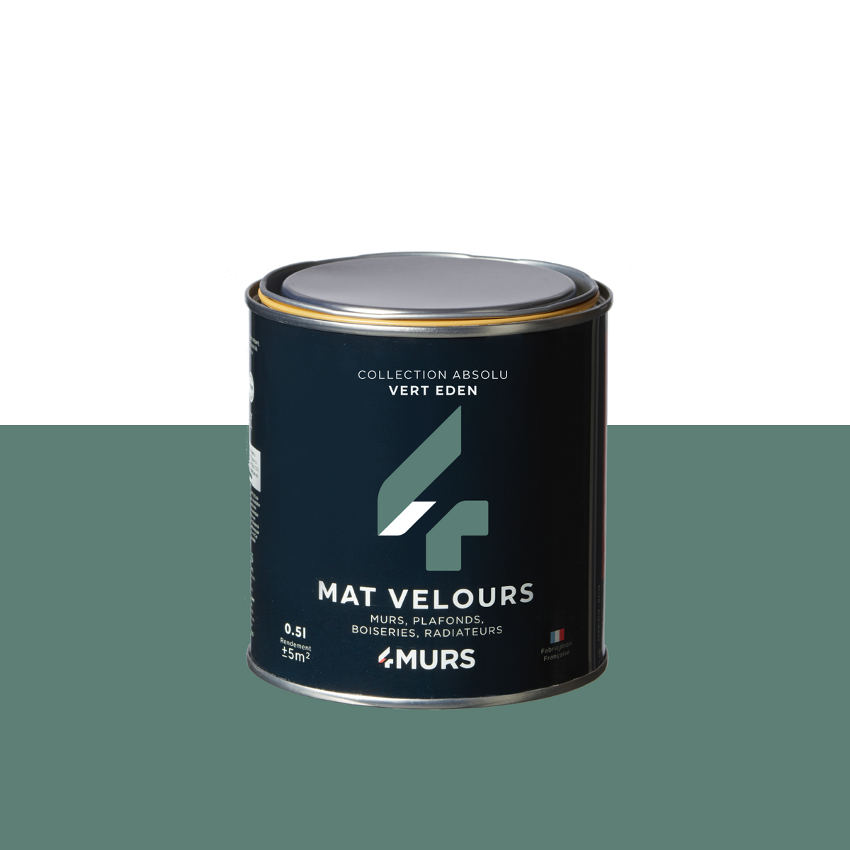 ABSOLU Peinture Absolu Vert eden Mat 0,5L