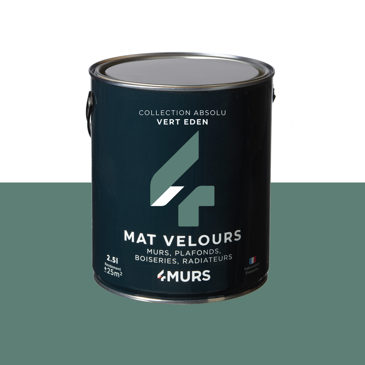 ABSOLU Peinture Absolu Vert eden Mat 2,5L