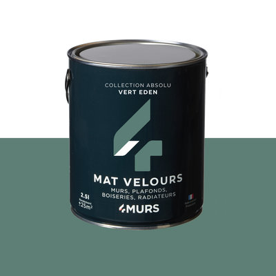 ABSOLU Peinture Absolu Vert eden Mat 2,5L