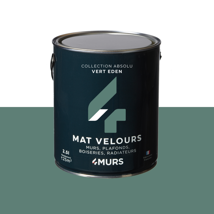 ABSOLU Peinture Absolu Vert eden Mat 2,5L