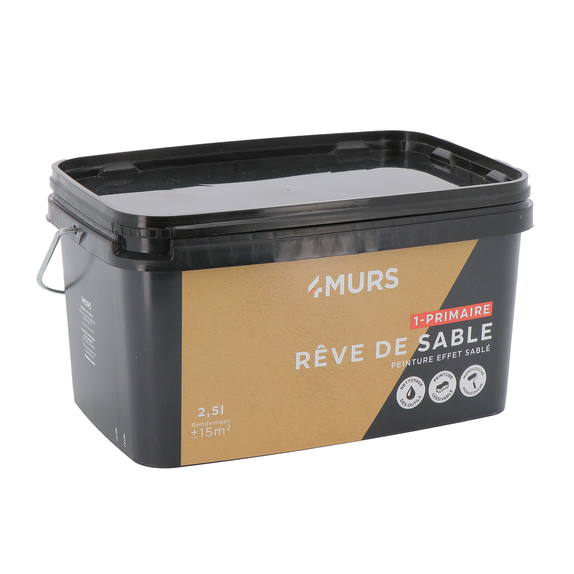RÊVE DE SABLE Peinture Rêve de sable Blanc Mat 2,5L