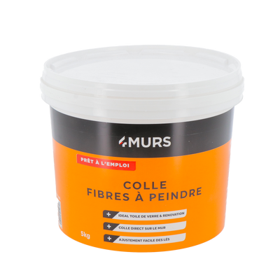 4MURS Colle fibre à peindre 4murs 5Kg