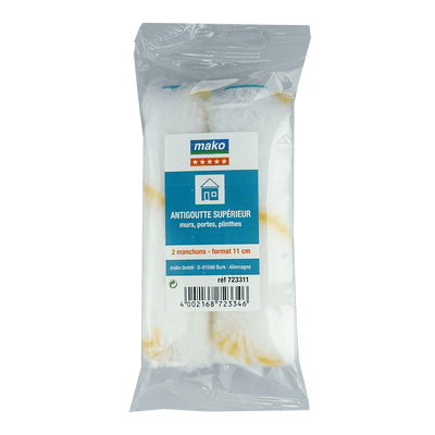 2 manchons antigoutte supérieur 11 cm