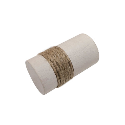 Embout Artisan Blanc calcaire Cérusé