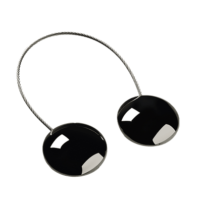 Embrasse aimantée Killy Canon de fusil Métal brillant