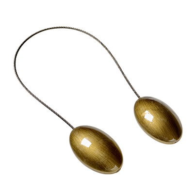 Embrasse aimantée Noria Or Métal brillant