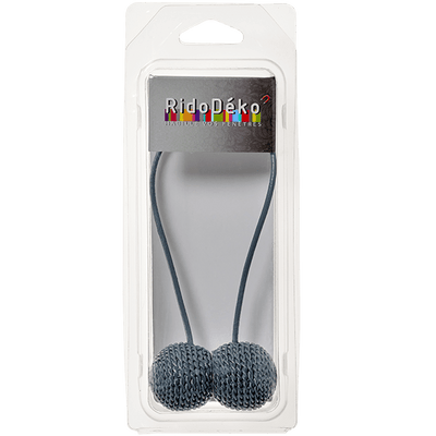 Embrasse aimantée Felli Gris Plastique