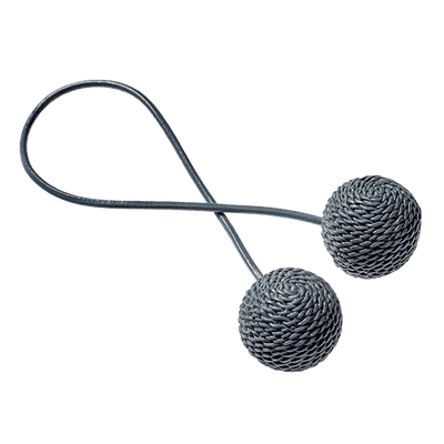 Embrasse aimantée Felli Gris Plastique