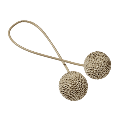 Embrasse aimantée Felli Beige Plastique