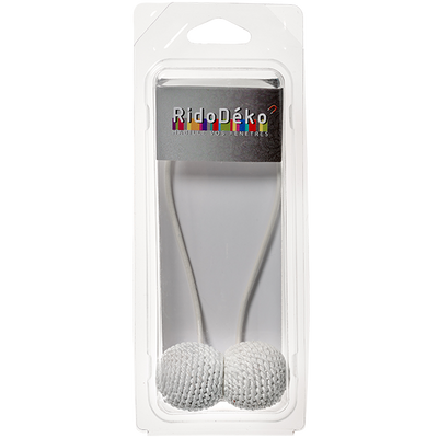 Embrasse aimantée Felli Blanc Plastique