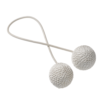 Embrasse aimantée Felli Blanc Plastique