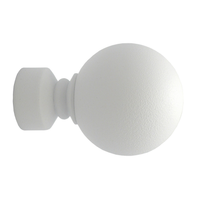 Embout Velours Blanc Mat