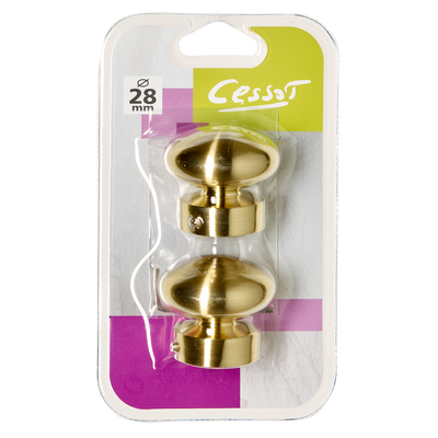 Embout Trompette Or Métal brossé