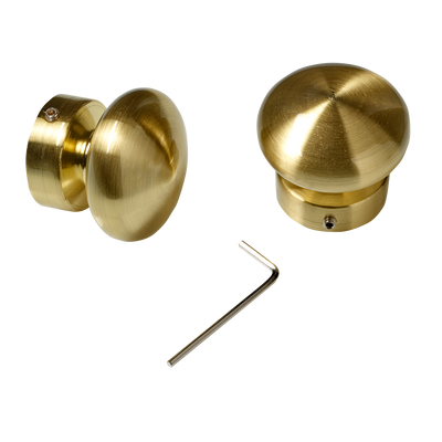 Embout Trompette Or Métal brossé