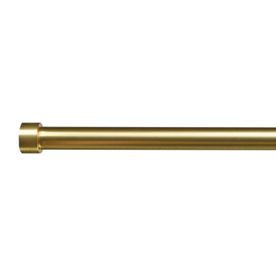 UMBRA Kit barre à rideaux Trombone Or Métal brossé