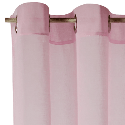 Voilage Colors Rose pâle