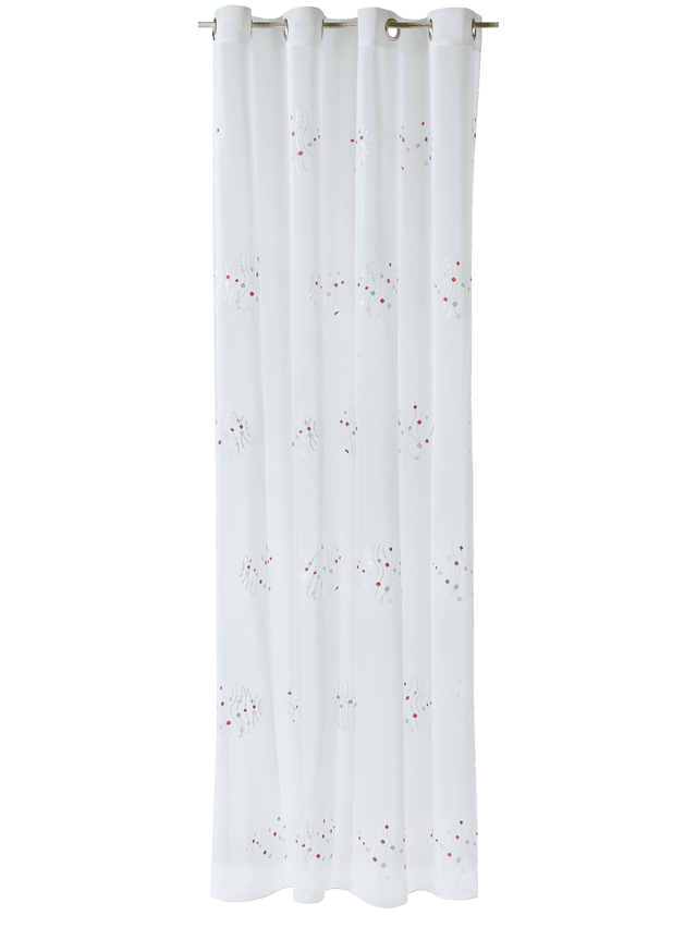 Voilage LINNA coloris blanc 140 x 260 cm