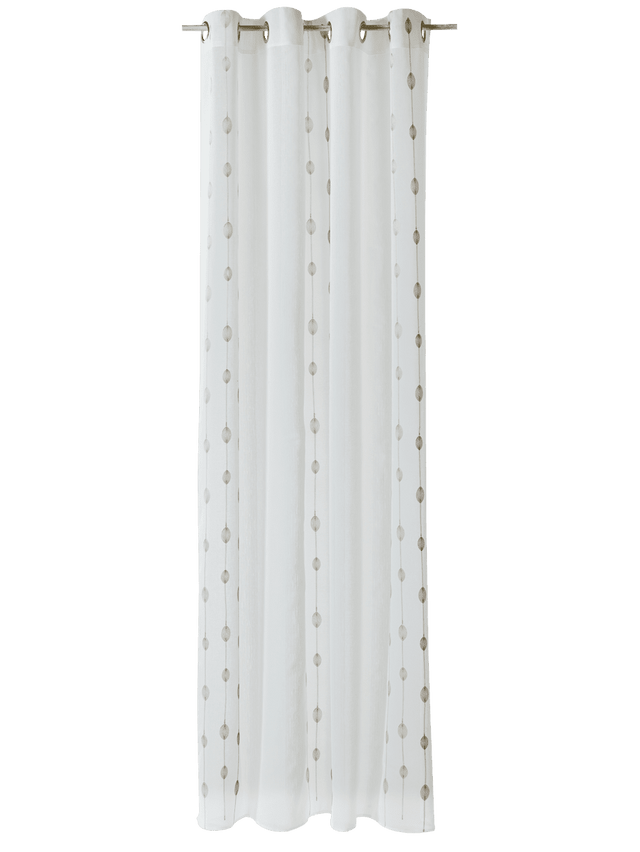 Voilage JOLIA coloris écru 140 x 240 cm